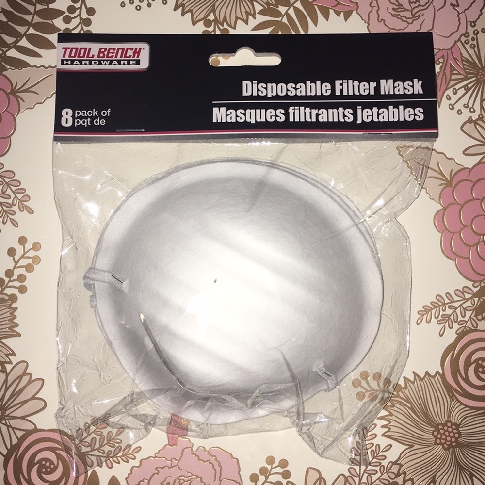 Pack of 8 facial masks